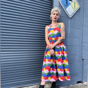 Nooworks Naomi dress Rainbow Lumps XS
